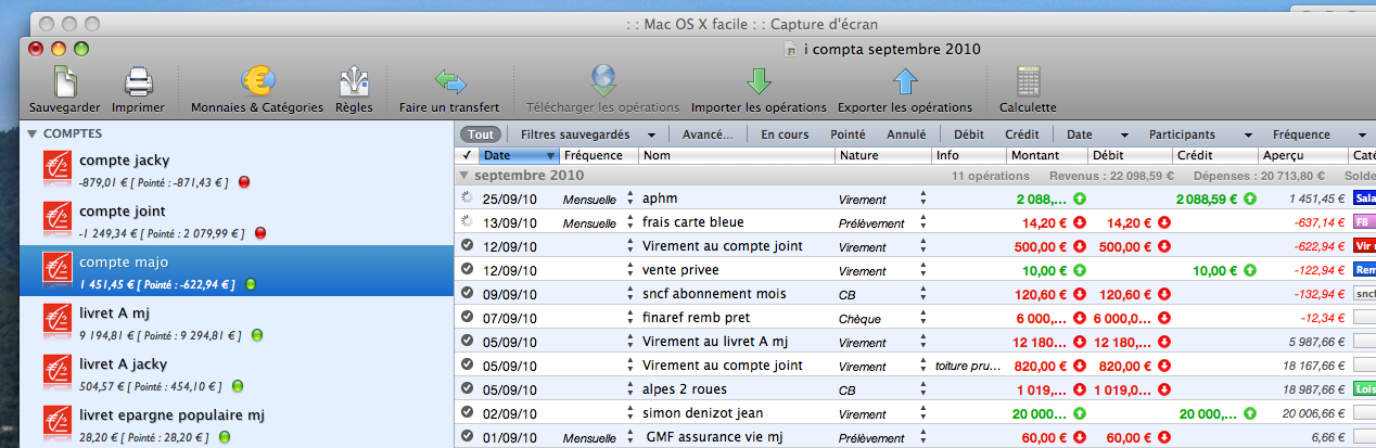 capture ecran i mac