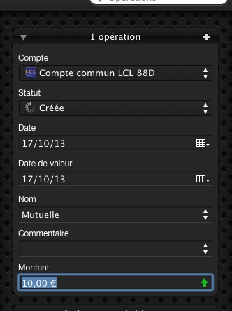 J'ai tapé +10 et fais Pomme-R